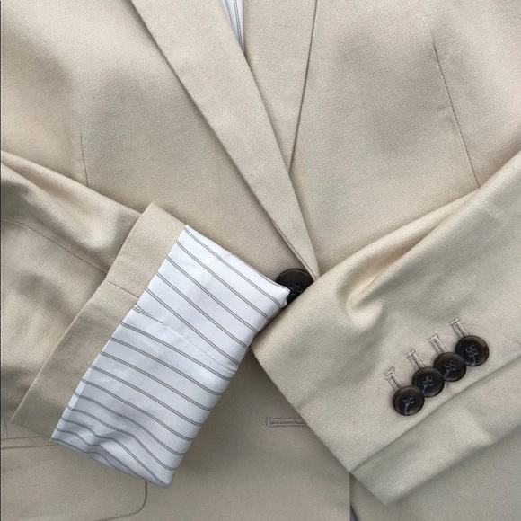 Ann Taylor Linen Blend Jacket - Sz. 8P - Picture 3 of 6